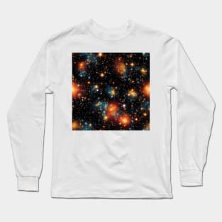 Deep Outer Space Pattern 17 Long Sleeve T-Shirt